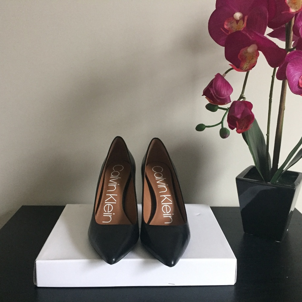 Work Heels - Calvin Klein Gayle Black Pumps